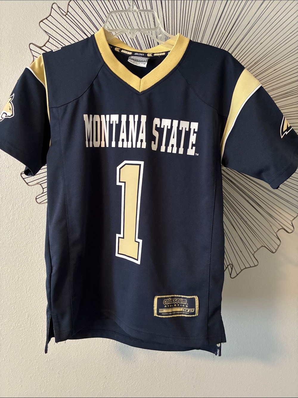 MSU Montana State University Youth Jersey #1 Youth Size 12-14